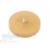 Disc curatat adeziv MIPA 88 mm galben pentru îndepărtarea reziduurilor şi autocolantelor